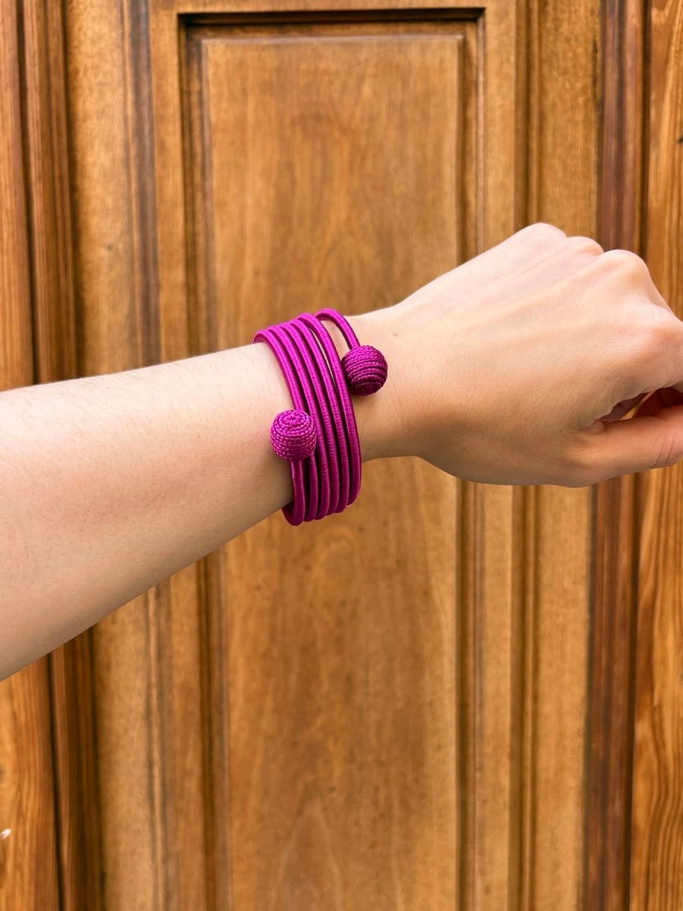 Brazalete Khadija Espiral Colores