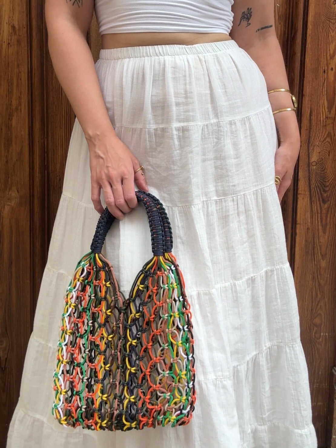 Bolso Rejilla Chauen Mini