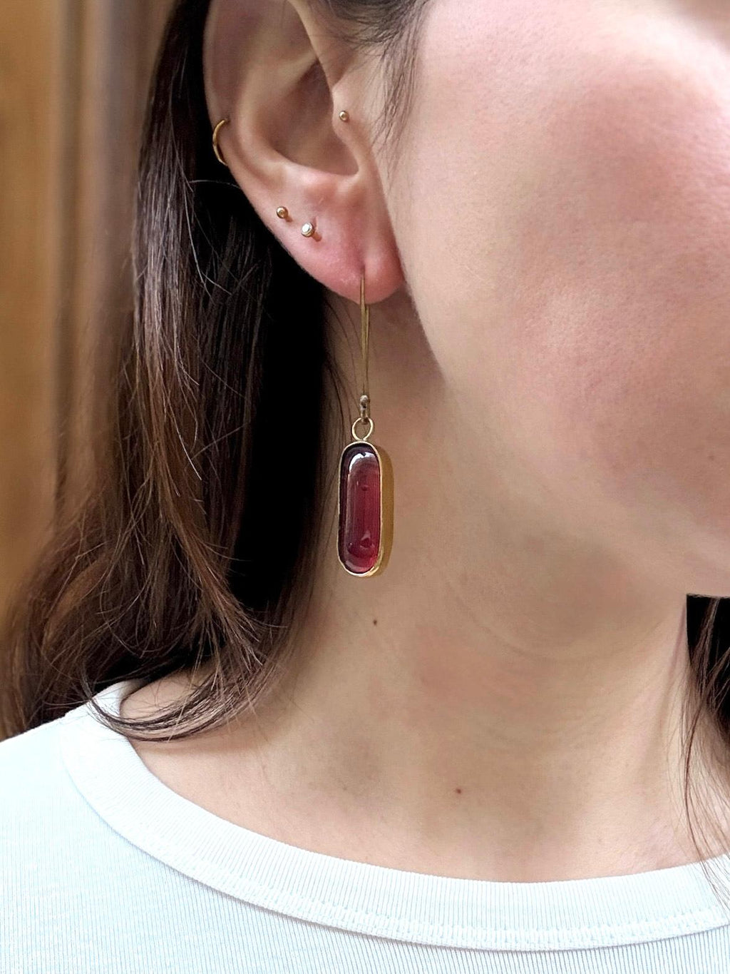 Pendientes Lela Ovalado