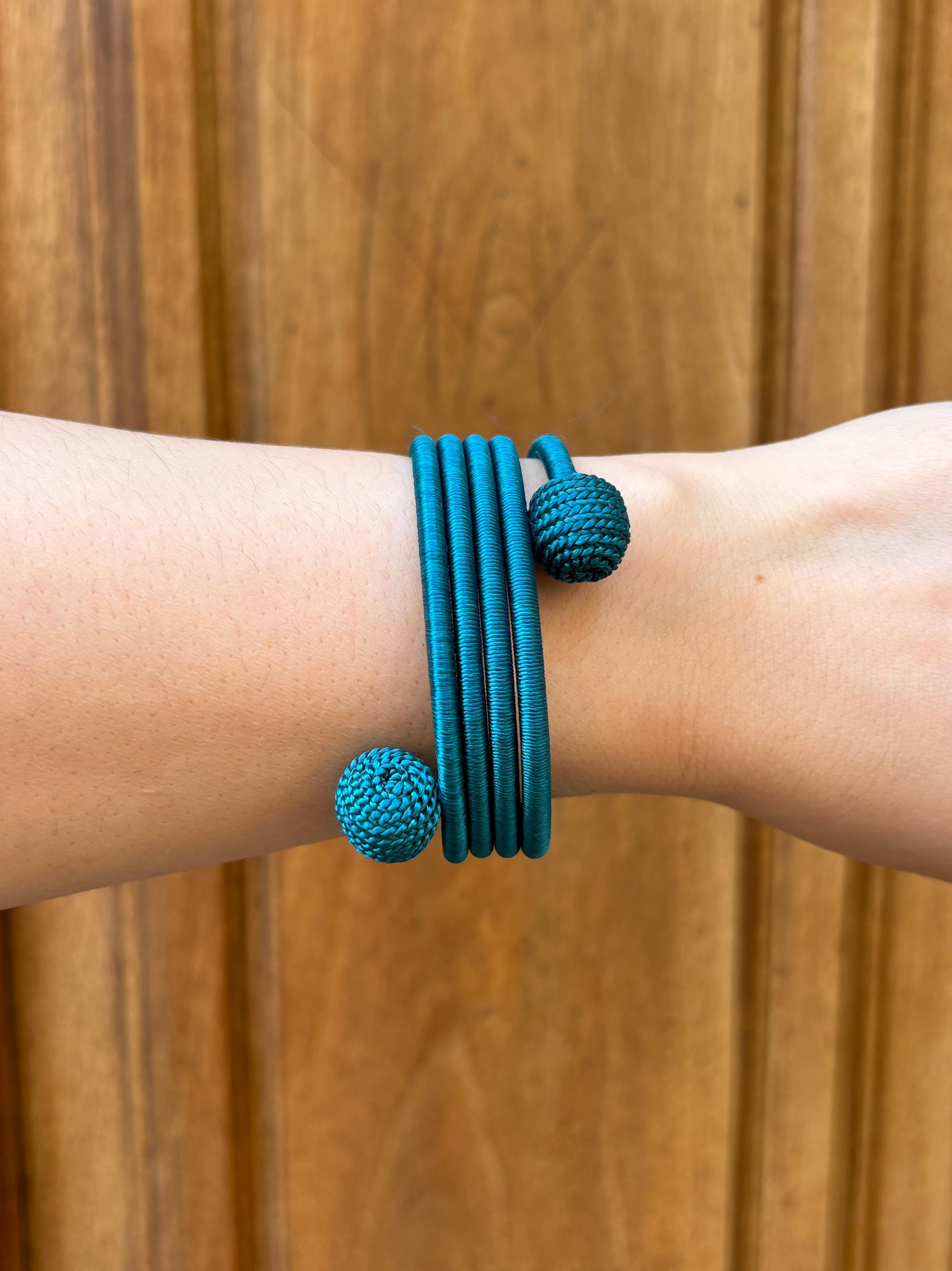 Brazalete Khadija Espiral Colores Verano