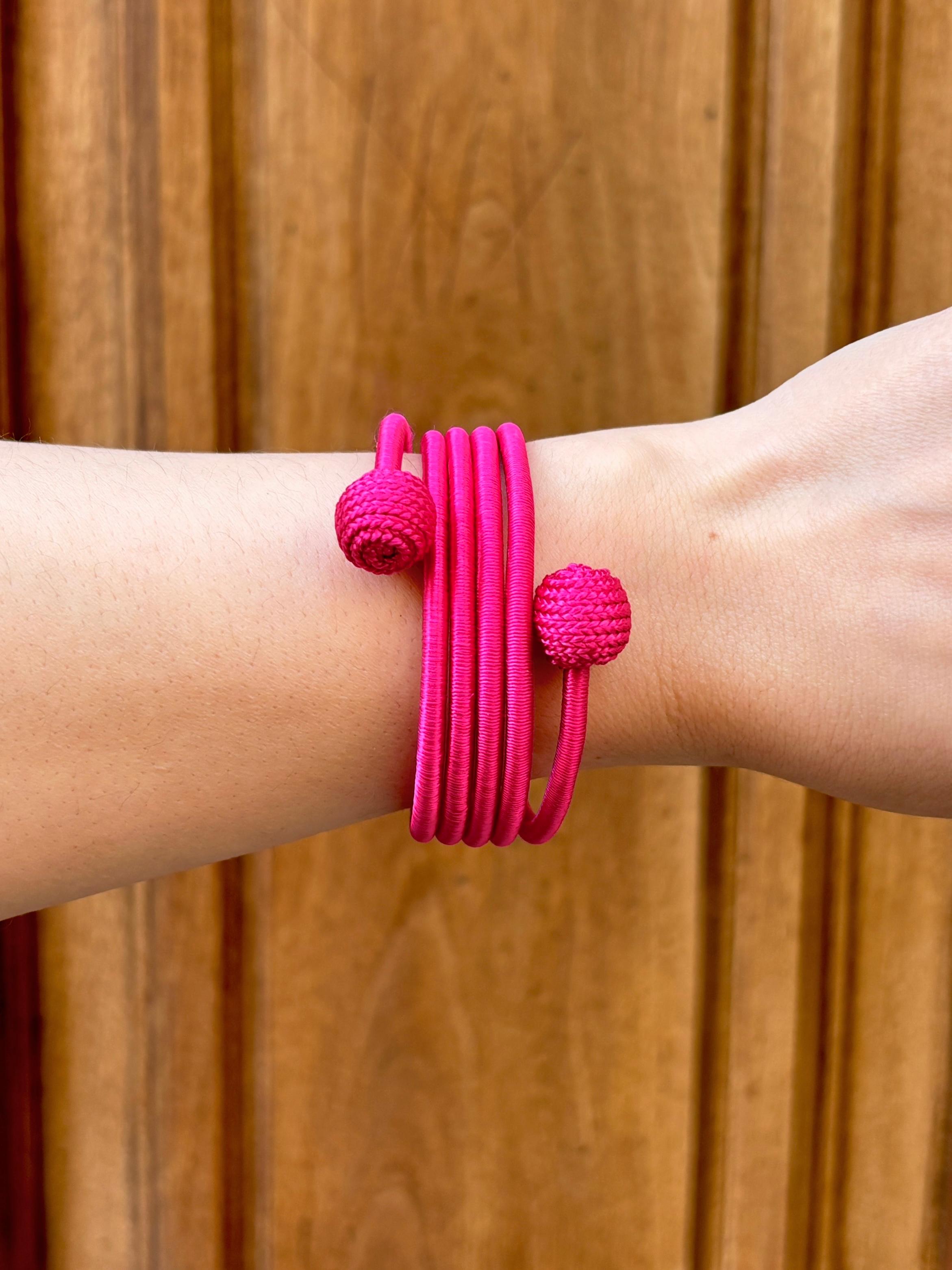 Brazalete Khadija Espiral Colores Verano