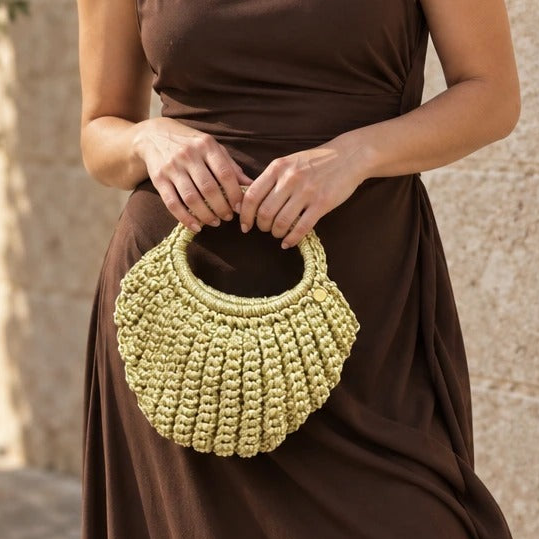 Bolso de Mano Asilah Metalizado