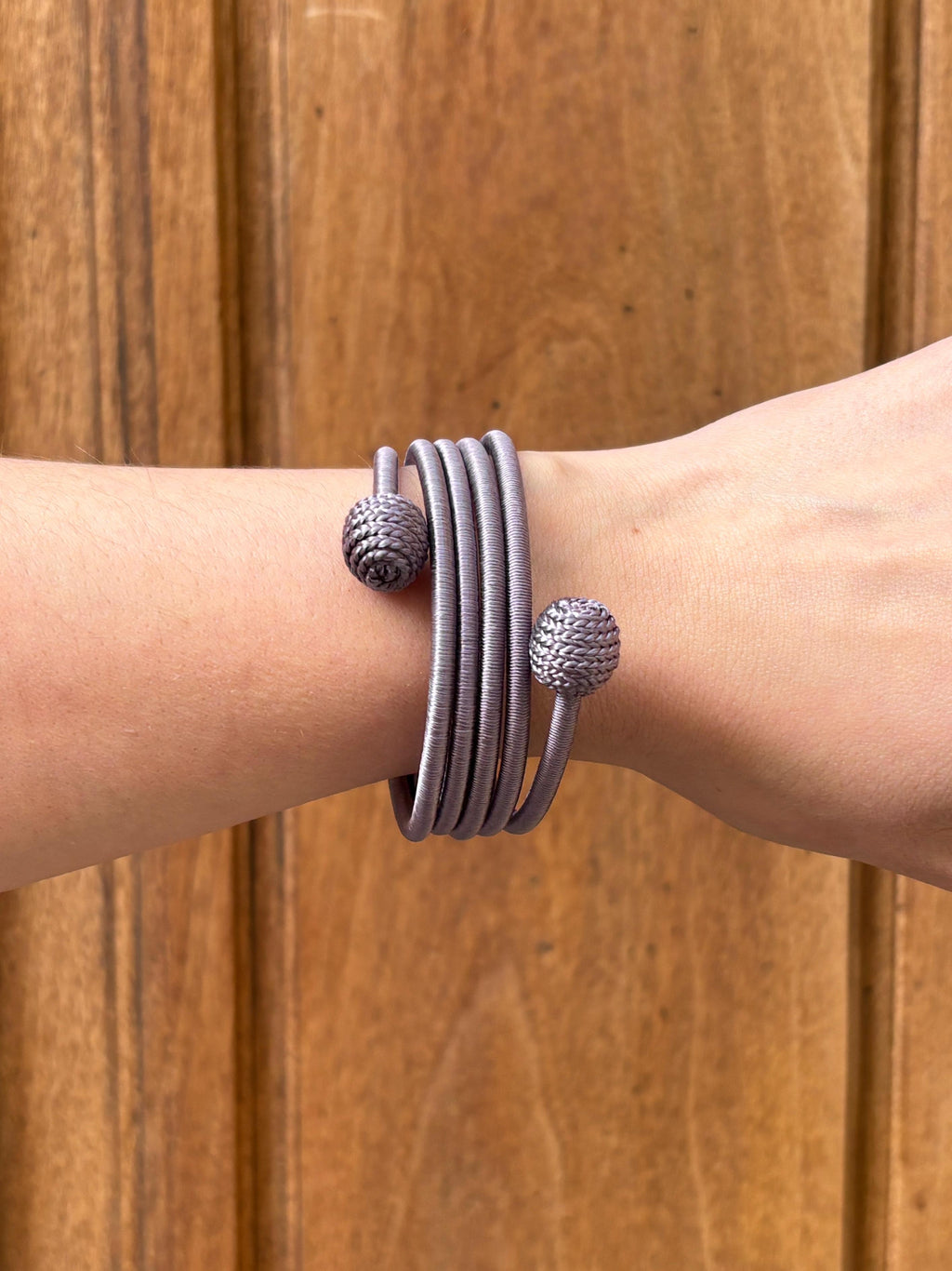 Brazalete Khadija Espiral colores invierno