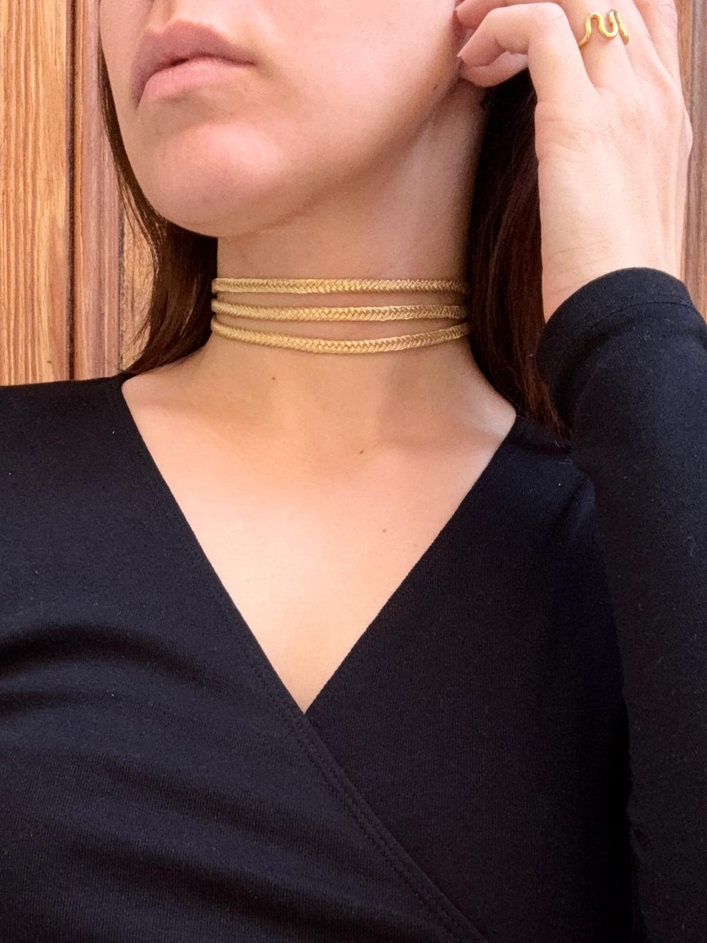 Gargantilla Amal Triple