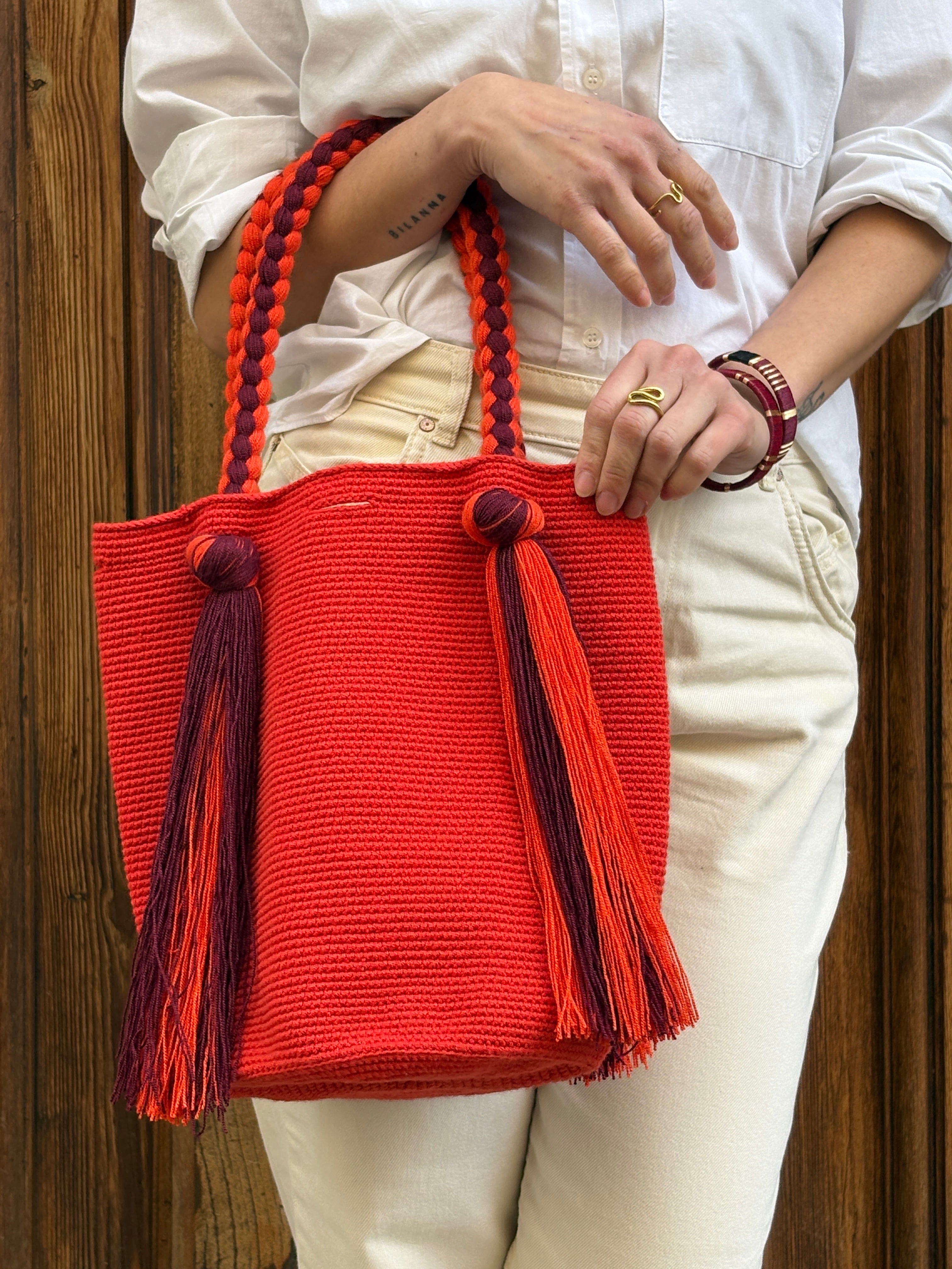 Bolso Wayúu Trenzado