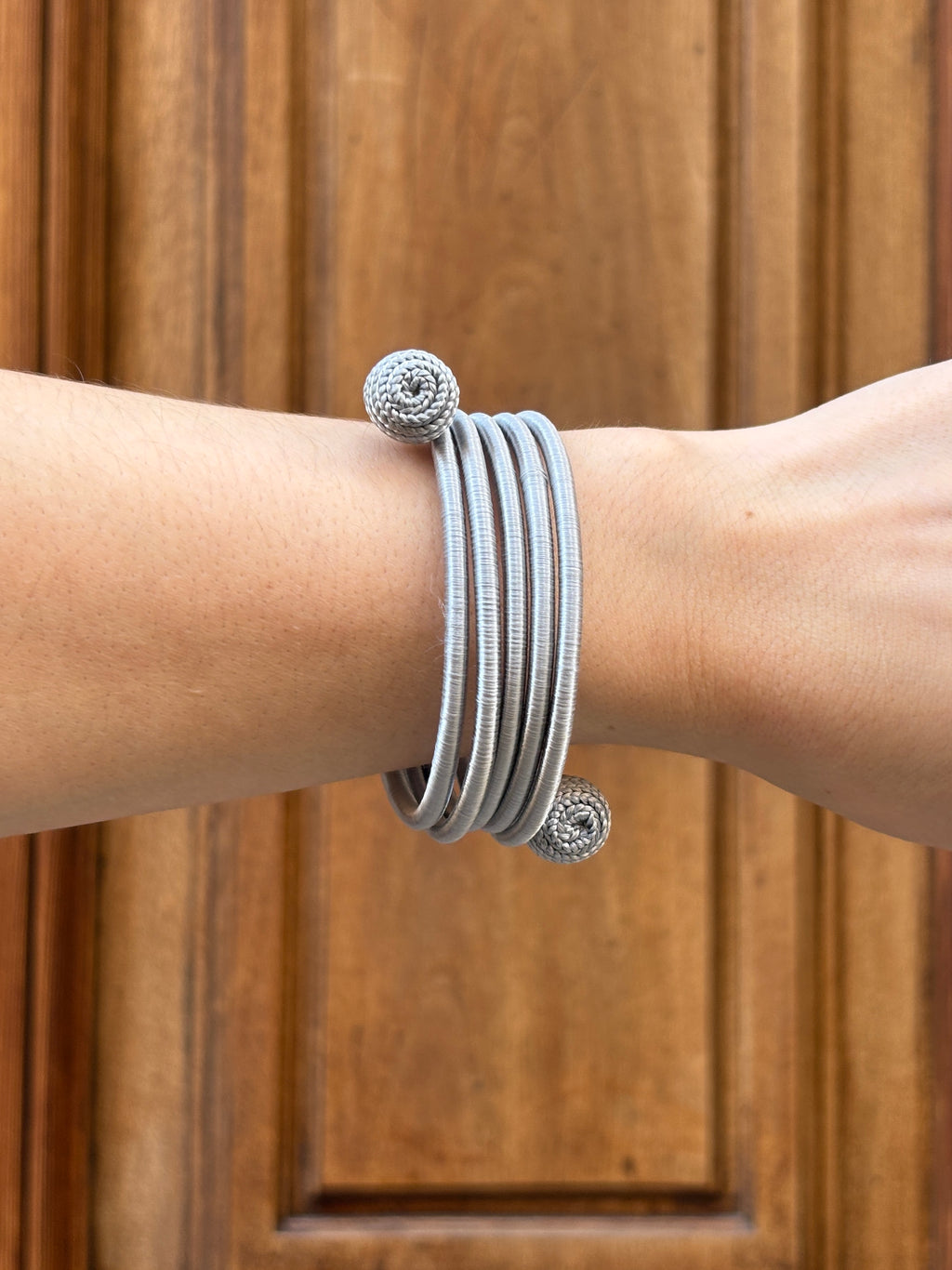 Brazalete Khadija Espiral colores invierno