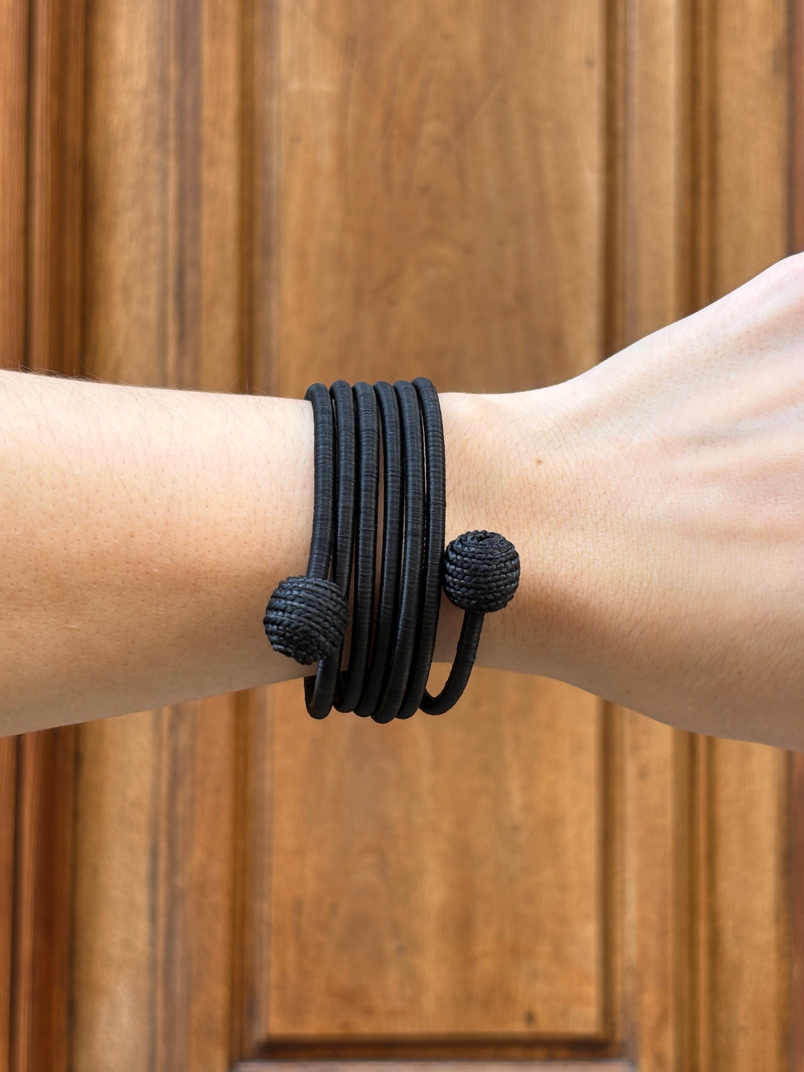 Brazalete Khadija Espiral colores invierno