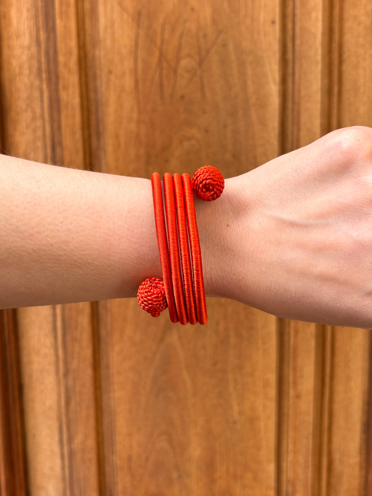 Brazalete Khadija Espiral colores invierno