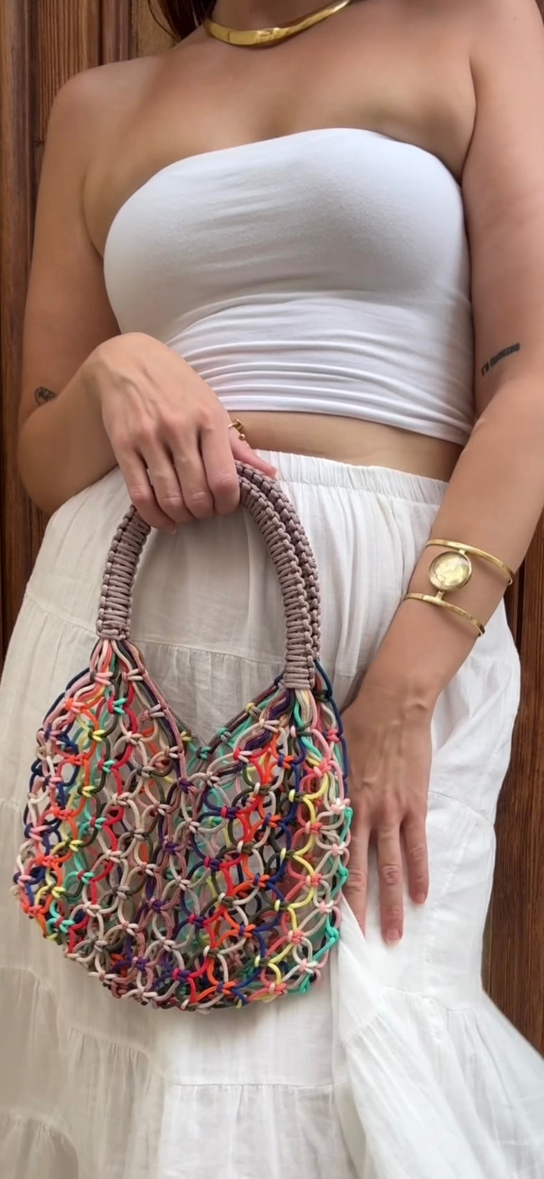 Bolso Rejilla Chauen Mini
