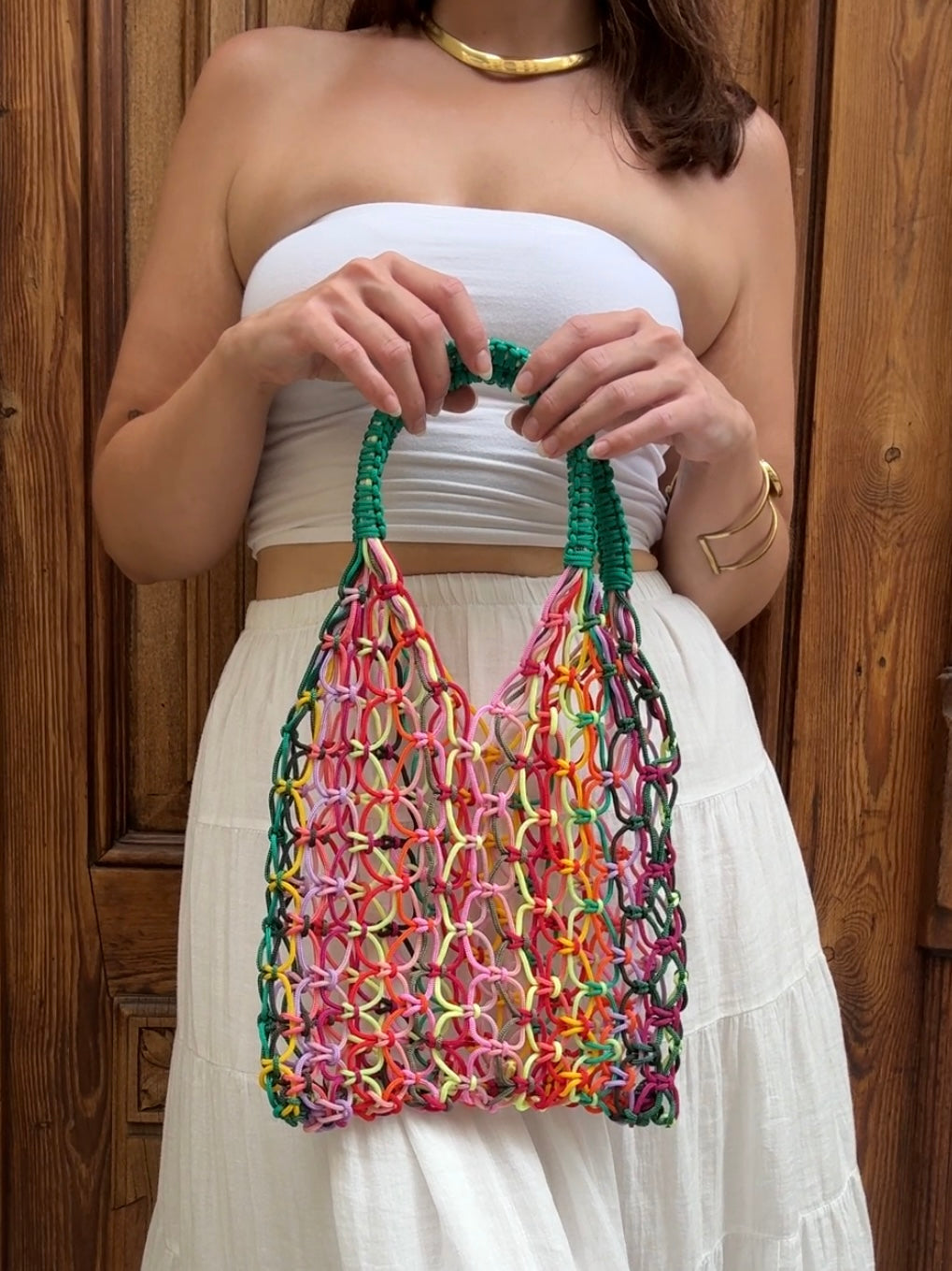 Bolso Rejilla Chauen Mini