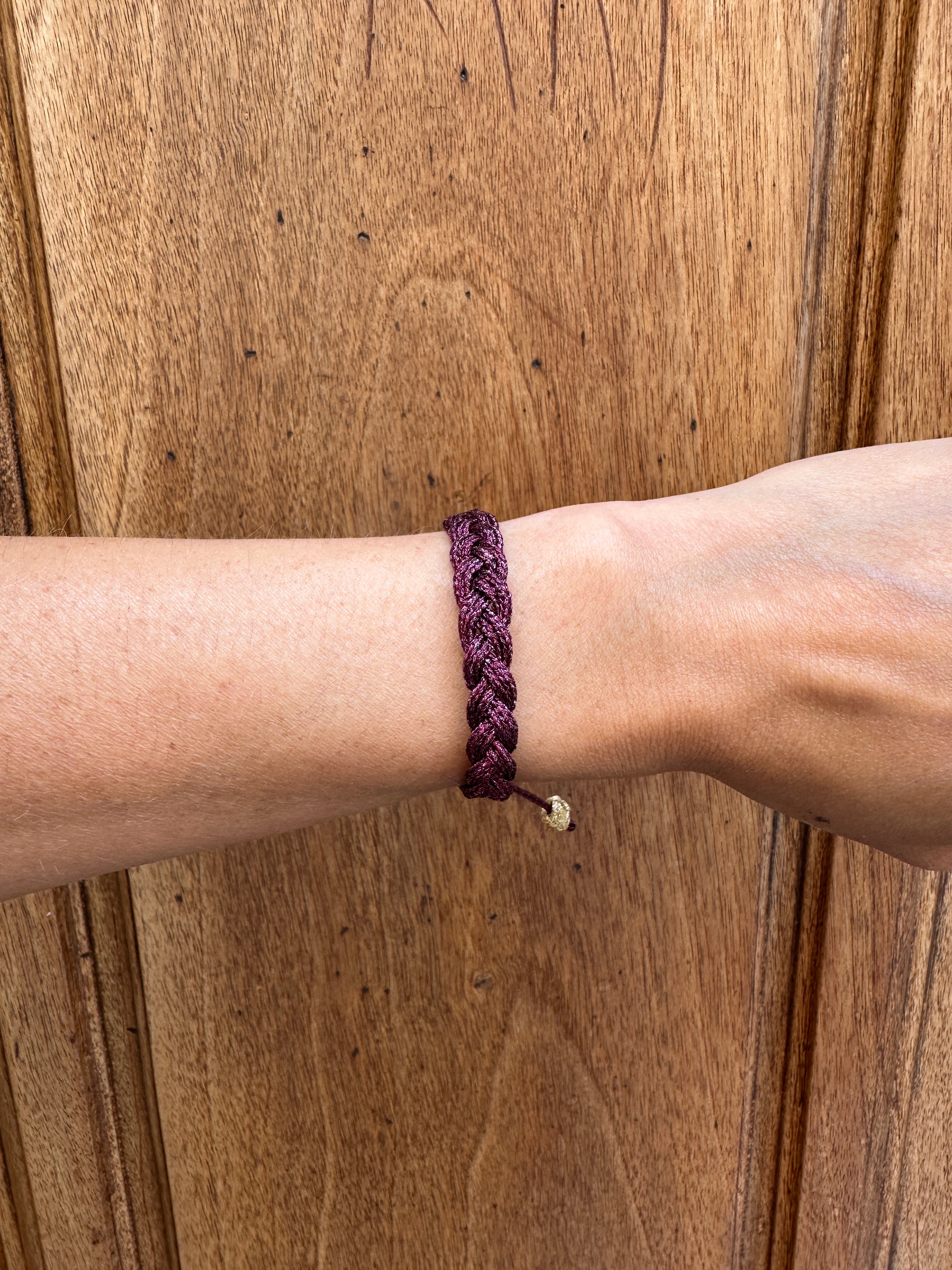 Pulsera Trenzada Radia fina colores