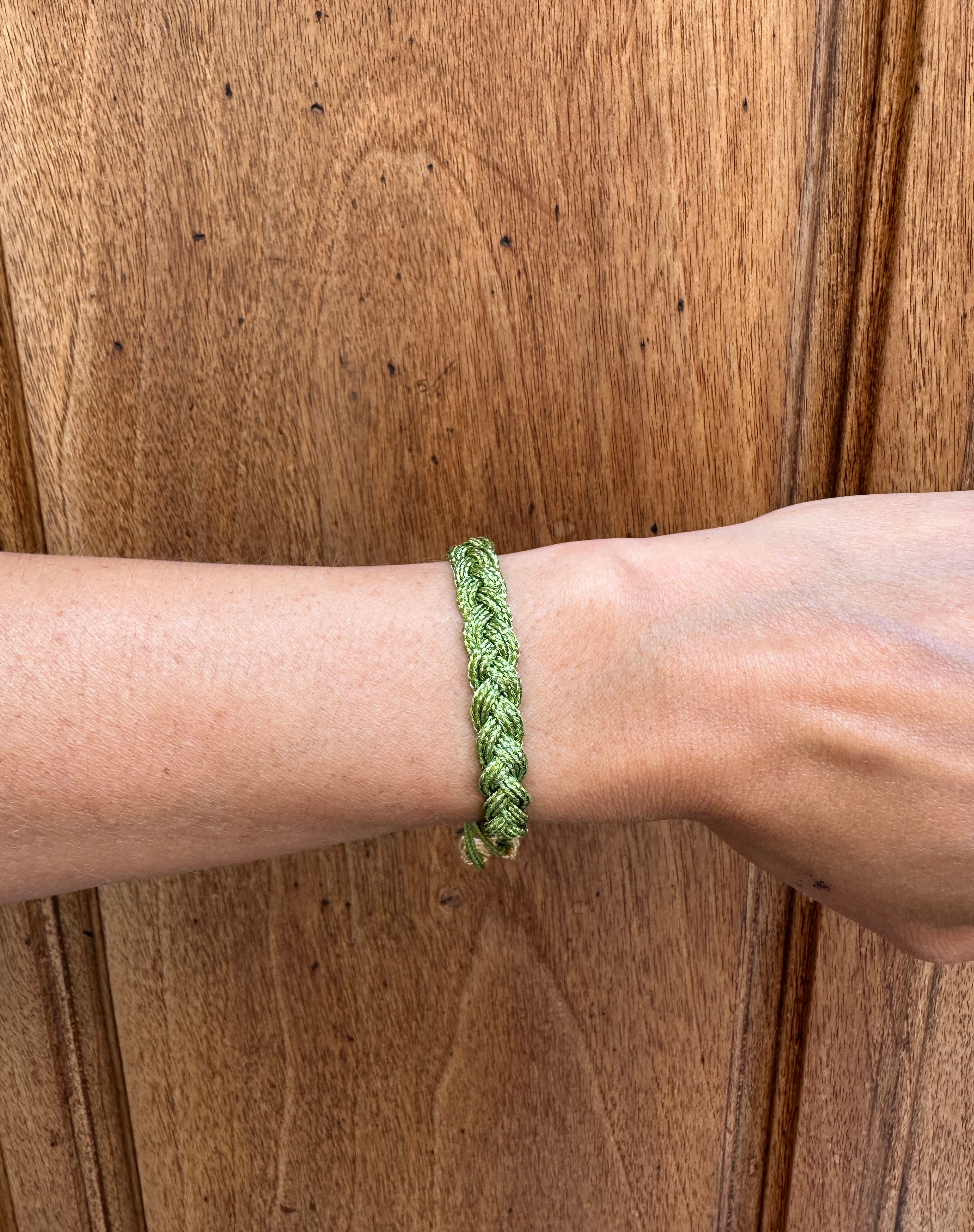 Pulsera Trenzada Radia fina colores