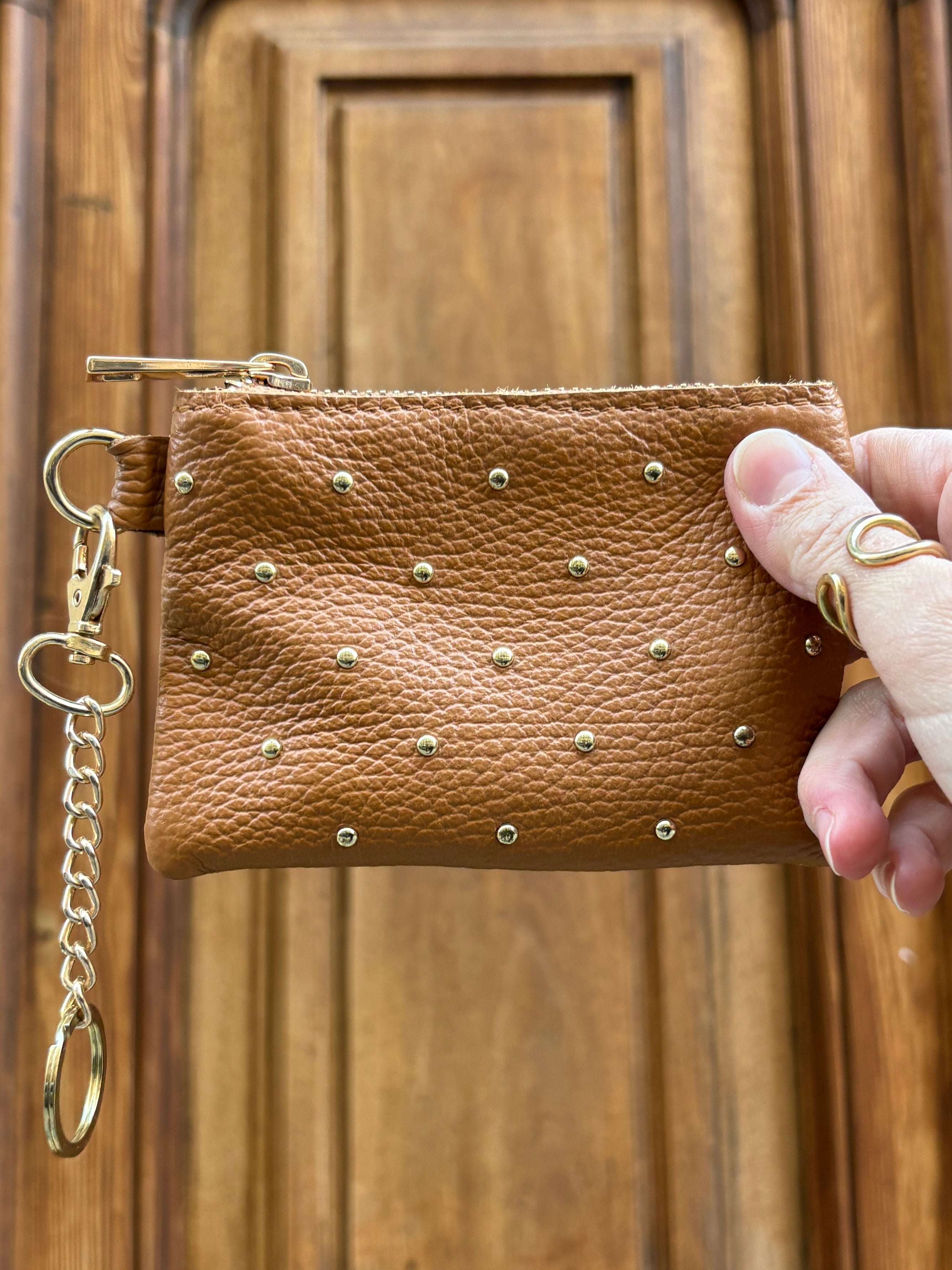 Monedero Piel con Llavero