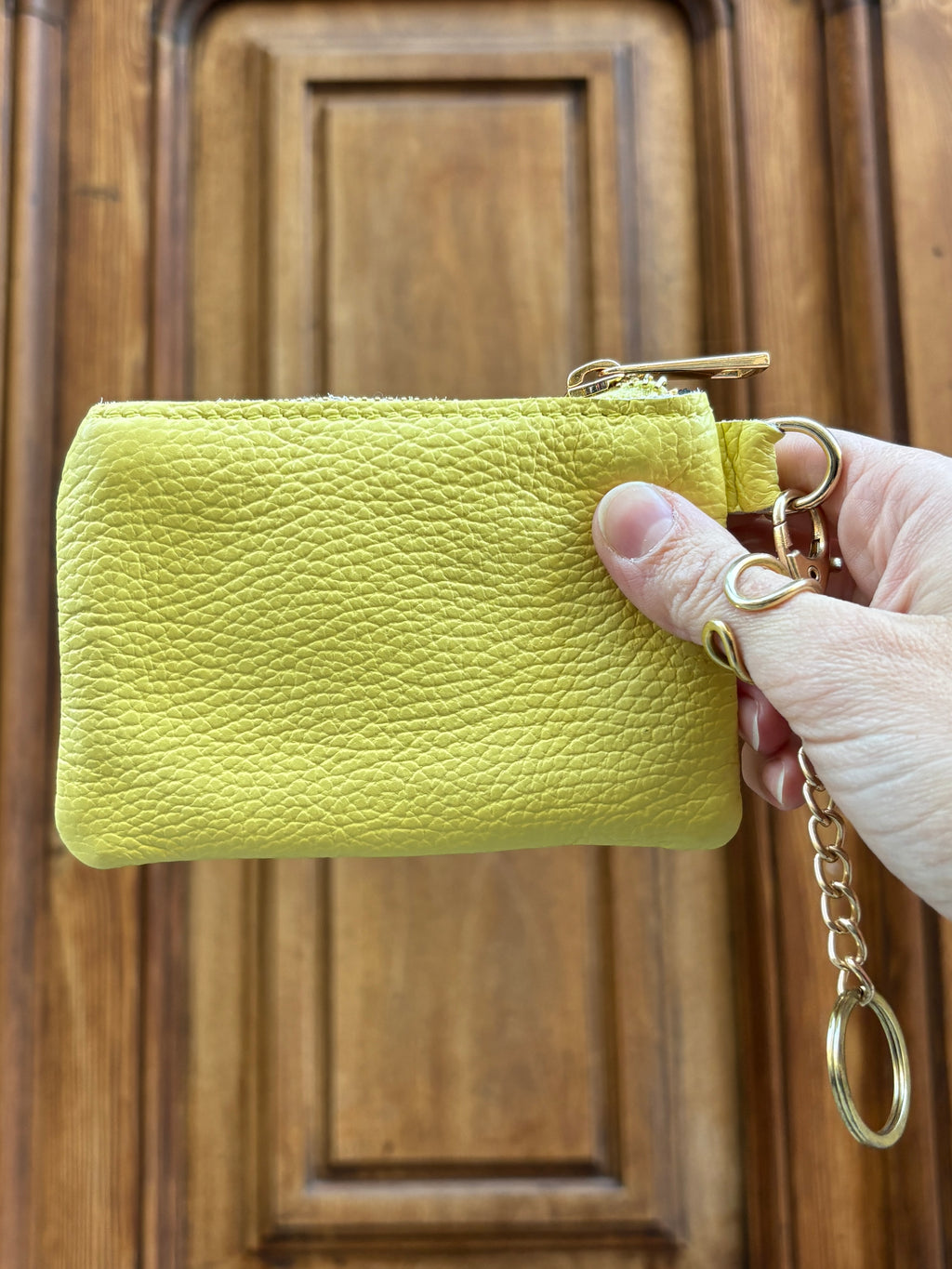 Monedero Piel con Llavero