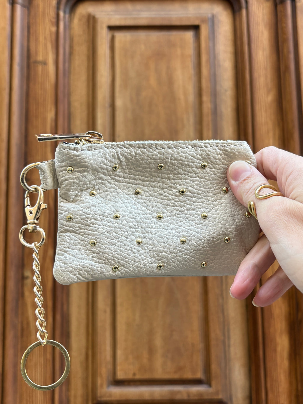 Monedero Piel con Llavero