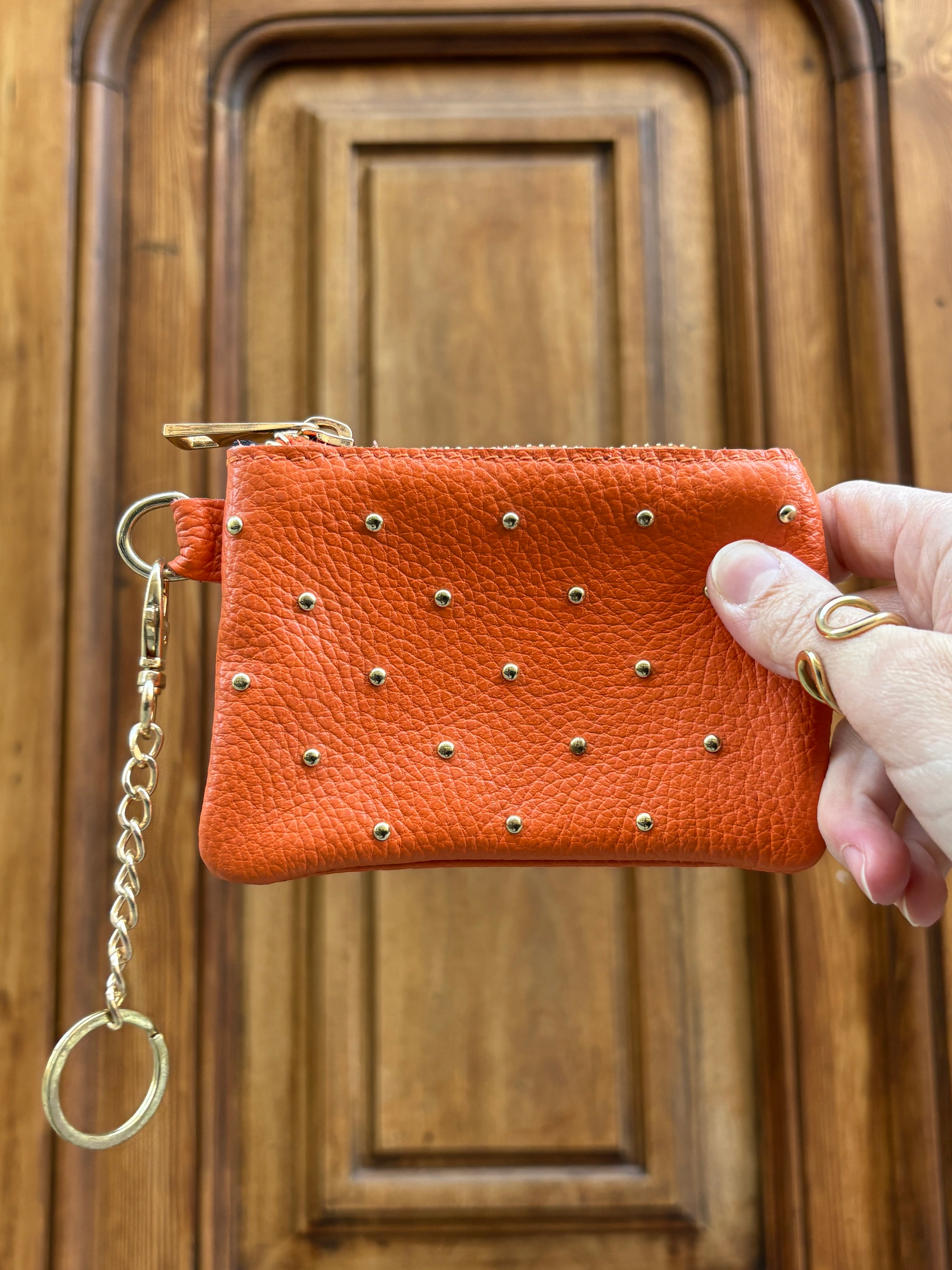 Monedero Piel con Llavero