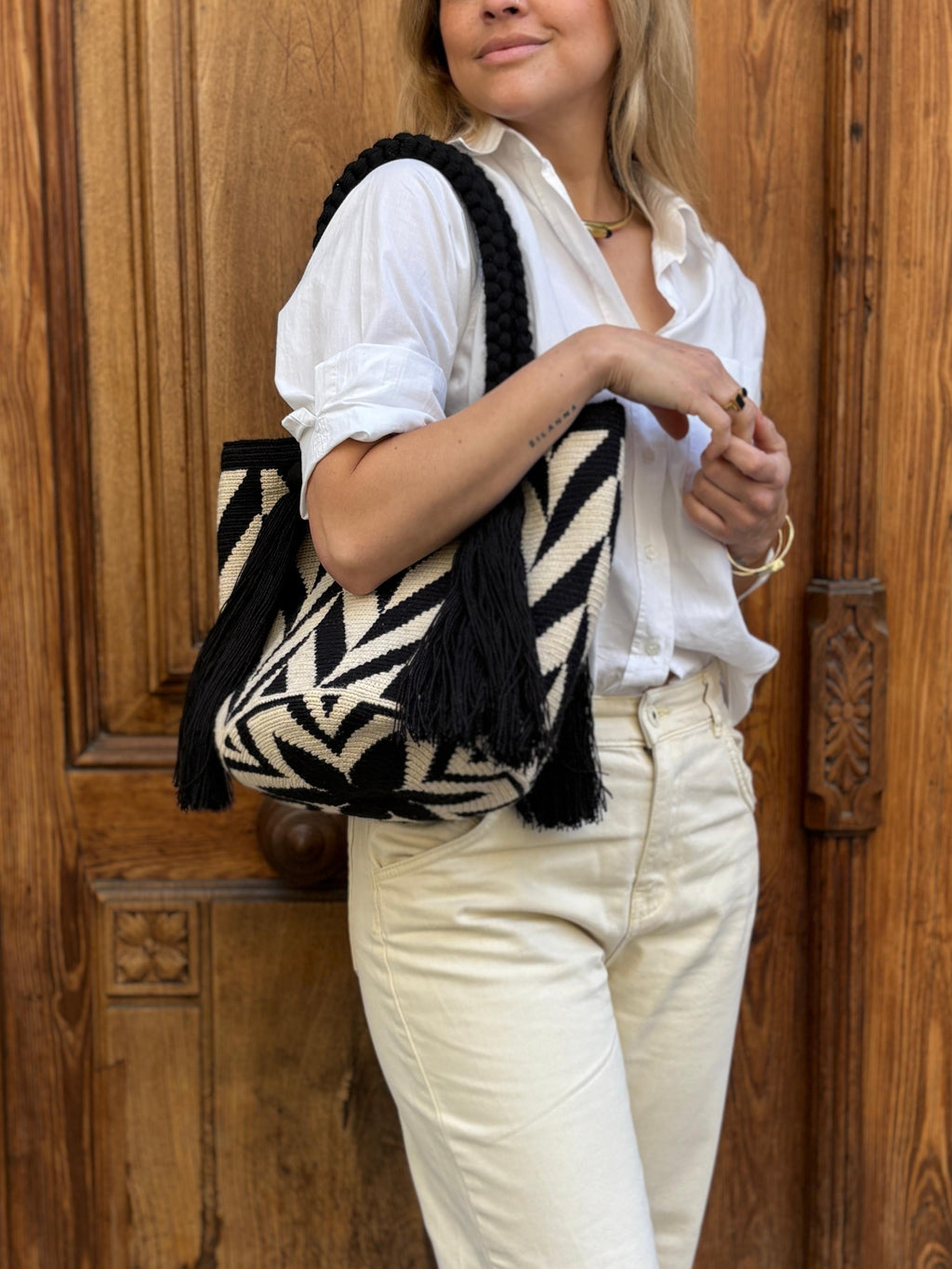 Bolso Wayúu Trenzado