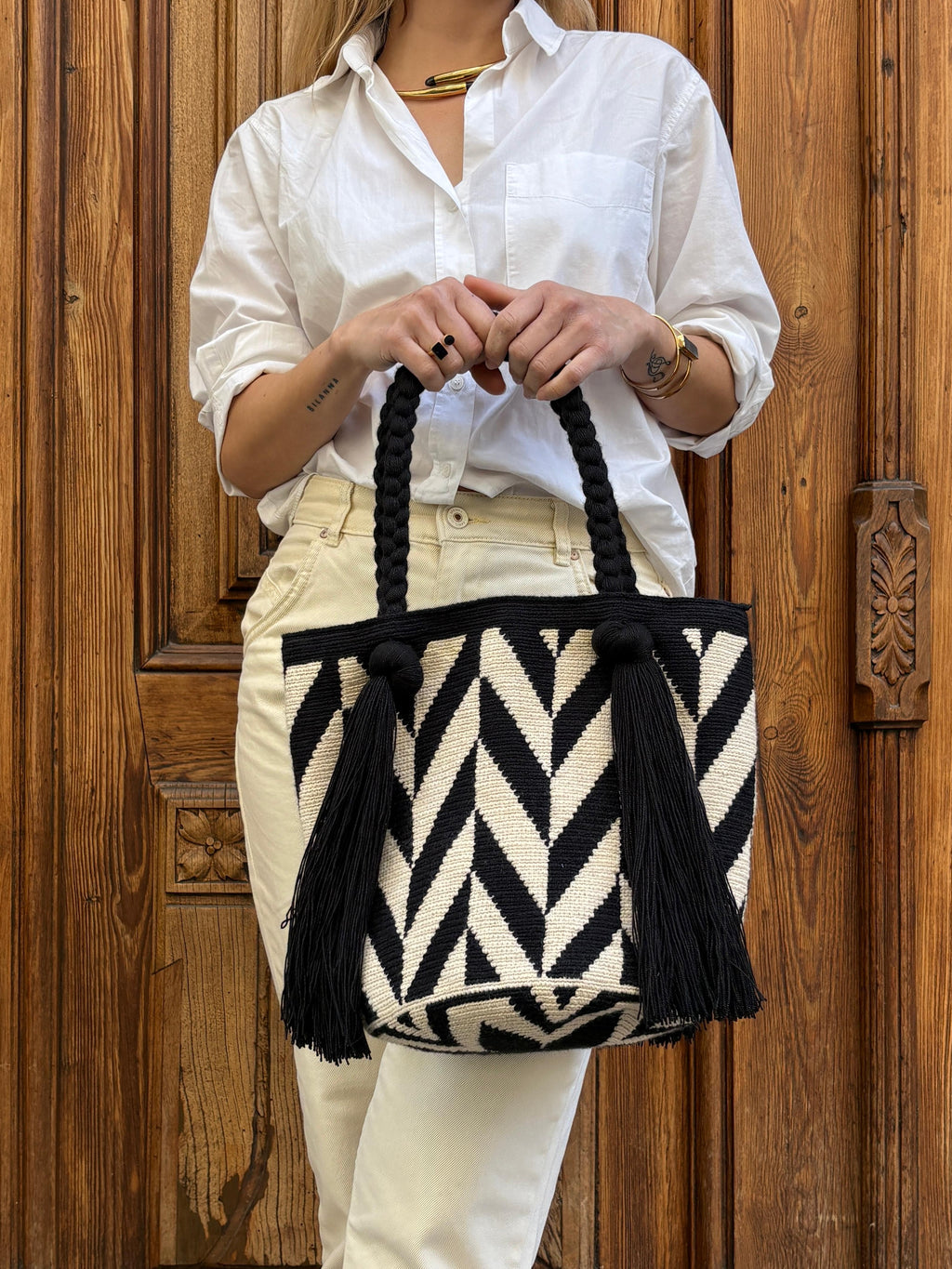 Bolso Wayúu Trenzado
