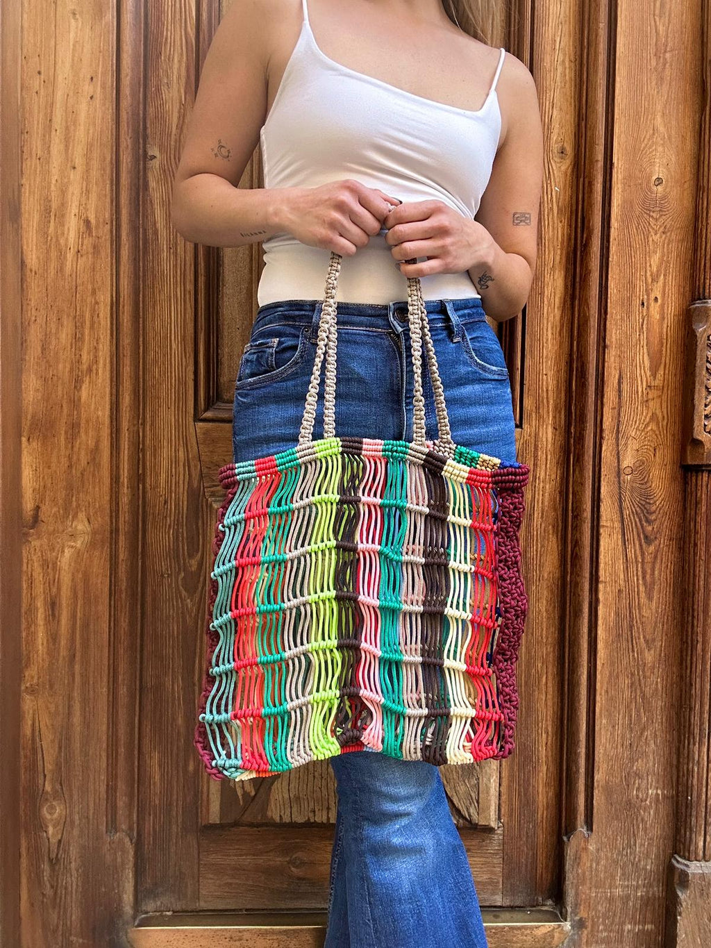 Bolso Tote Rejilla Essauira