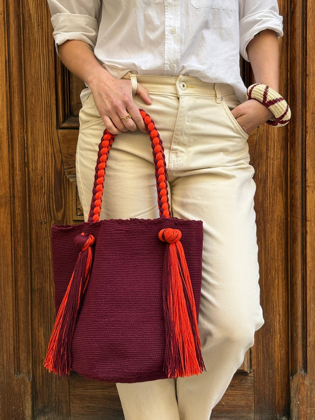 Bolso Wayúu Trenzado