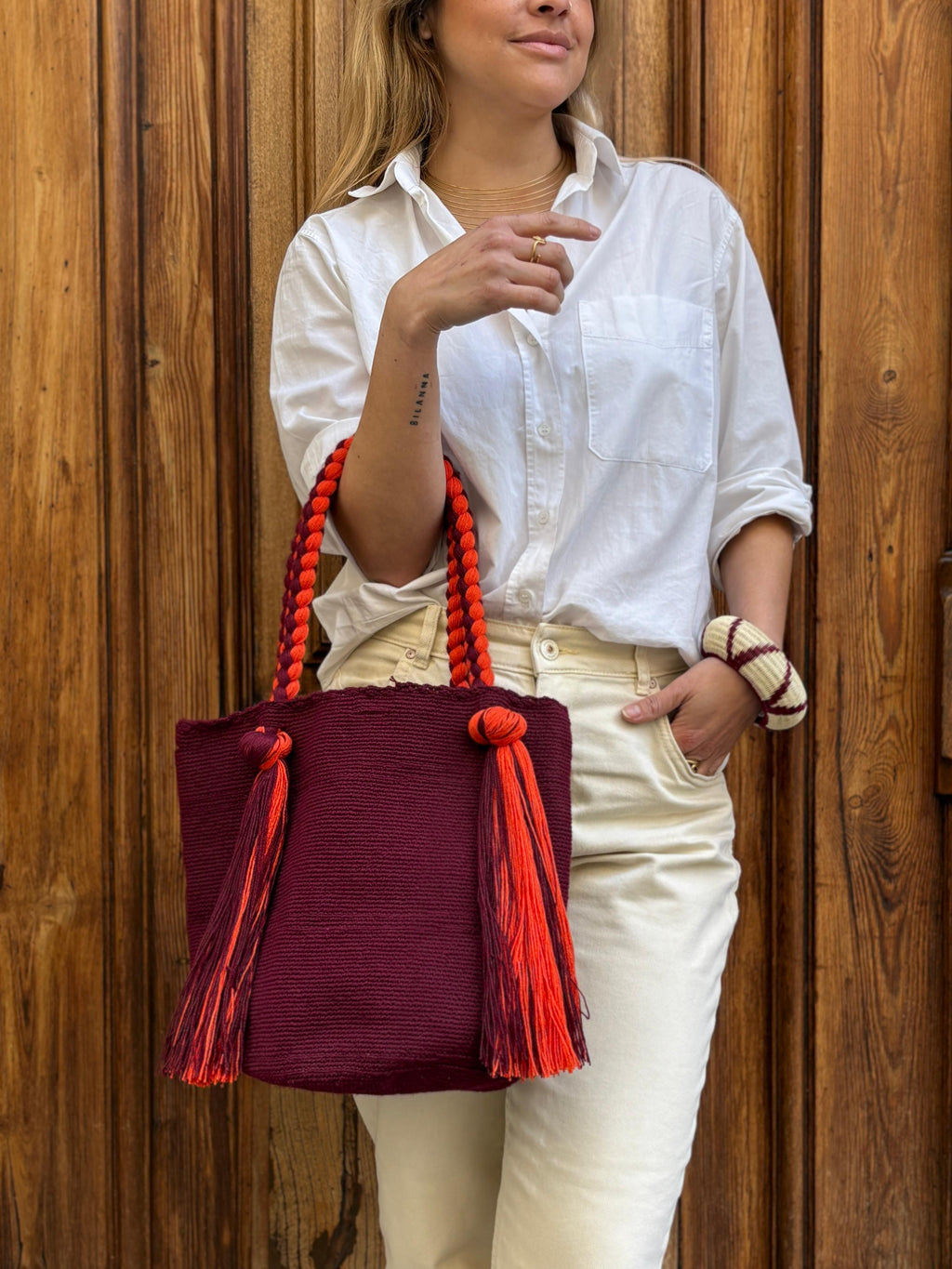 Bolso Wayúu Trenzado