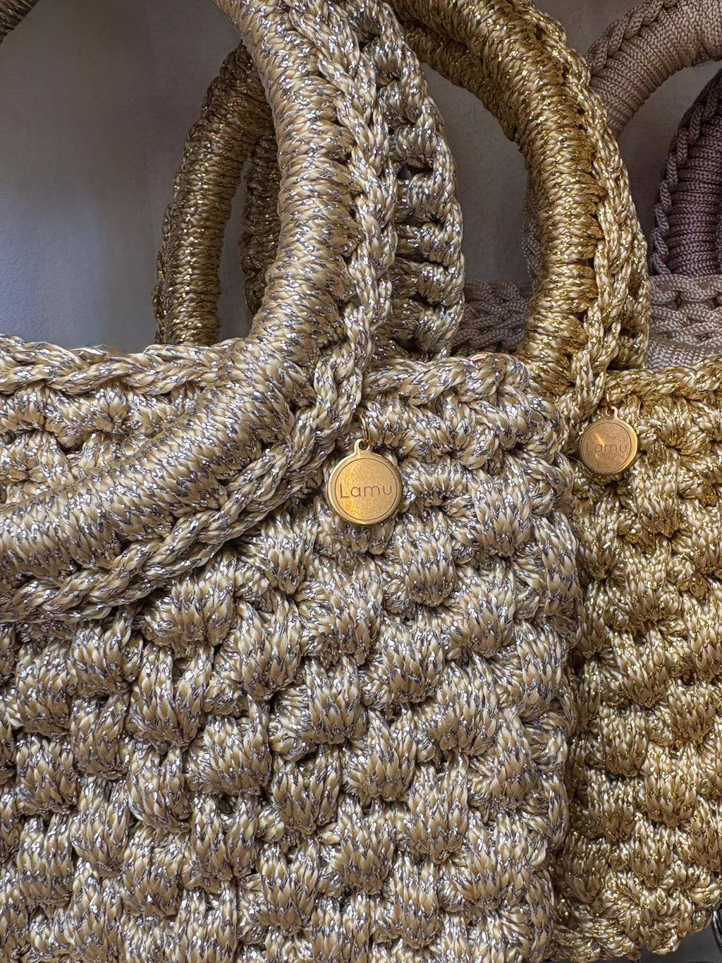 Bolso de Mano Agadir Mini Metalizado