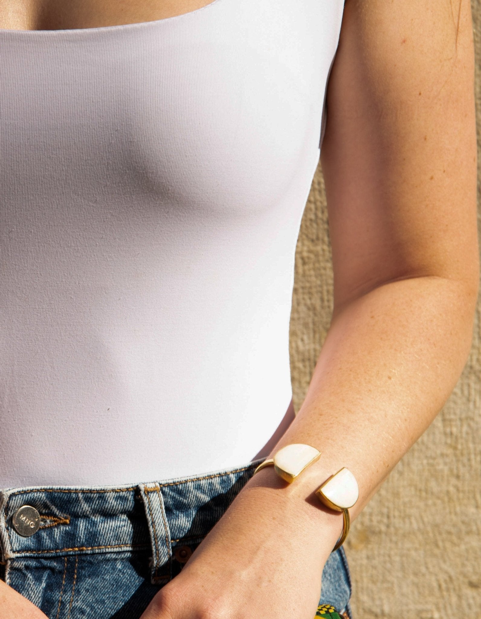 Brazalete Bupe Blanco - LamuBrand