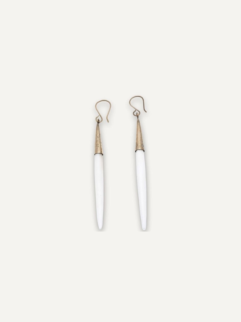 Pendientes Deva Blanco - LamuBrand